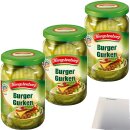 Hengstenberg Burger Gurken 3er Pack (3x330g Glas) + usy...
