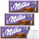 Milka Noisette 3er Pack (3x90g Tafel) + usy Block