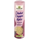 Alnatura Dinkel Doppelkeks Zartbitter VPE (12x330g Packung) + usy Block