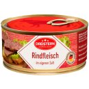 Dreistern Rindfleisch in eigenen Saft 6er Pack (6x300g Dose) + usy Block