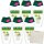 Palmolive Cremedusche Naturals Olive & Milch 6er Pack (6x250ml Packung) + usy Block