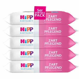 Hipp Babysanft Feuchttücher zart pflegend (5x48er Stück)