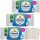Cottonelle Feuchte Toilettentücher Sauber Pflegend Mit Mizellenwasser & frischem Baumwollduft 3er Pack (3x42Stk Packung) + usy Block