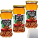 Larco Rinderbrühe 3er Pack (3x340ml Glas) + usy Block
