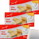 Jeden Tag Schokolade Feine Weisse 3er Pack (3x200g Tafel) + usy Block