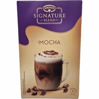 Krüger Signature Blend Mocha (144g Packung, 8 Portionen)
