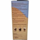 Krüger Signature Blend Cappuccino Weniger Süß 3er Pack (3x125g Packung, 30 Portionen) + usy Block