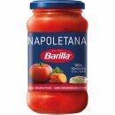 Barilla Napoletana Sauce 3er Pack (3x400g Glas) + usy Block