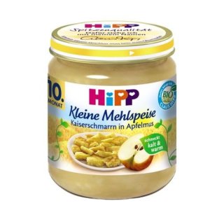 Hipp Kleine Mehlspeise Kaiserschmarrn in Apfelmus, 200g