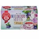 Teekanne Blueberry Muffin 6er Pack (6x40,5 Beutel) + usy Block