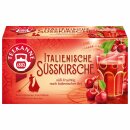 Teekanne Ländertee Italienische Süsskirsche 3er Pack (3x45g Packung) + usy Block