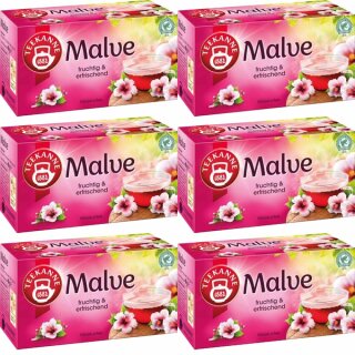 Teekanne Malve 6er Pack (6x40g Packung)