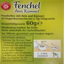 Teekanne Fixfenchel Anis Kümmel 4er Pack (4x60g...
