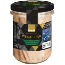 EDEKA Genussmomente Weisser Thun in Olivenöl 3er Pack (3x190g Glas) + usy Block