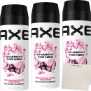 Axe Bodyspray Anarchy for Her 3er Pack (3x150ml Dose) +...