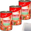Jeden Tag Pizzatomaten gehackt 3er Pack (3x425ml Dose) +...
