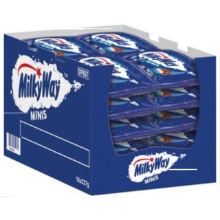 Milky Way Minis VPE (18x227g Packung)