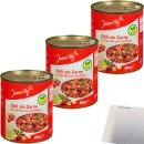 Jeden Tag Chili sin Carne Fertiggericht 3er Pack (3x800g...