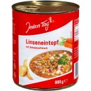 Jeden Tag Linseneintopf 3er Pack (3x800g Dose) + usy Block
