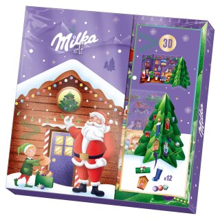 Milka 3D craft advent calendar