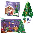 Milka 3D Bastel Adventskalender (163g Packung) MHD 31.03.2025 Restposten Sonderpreis