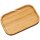 Serviertablett 30,5x20,5x2cm Bambus 58160