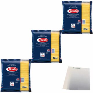 Barilla Linguine N. 13 Gastropack 3er Pack (3x5kg Beutel) + usy Block