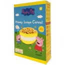 Peppa Pig Honey Loops Frühstückscerealien aus Vollkorngetreide mit Honig (375g Packung) Restposten Sonderpreis MHD 14.04.2025
