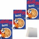 Kelloggs Frosties 3er Pack (3x400g Packlung) + usy Block