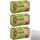 Teekanne Fruchtiger Apfel 20 Teebeutel 3er Pack (3x60g Packung) + usy Block
