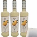 Russo Crema di Limone, Zitronen Creme Likör 3er Pack...