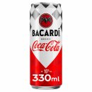Bacardi Coca Cola 10% Vol. (12x0,25L Dose) VPE