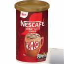 Nescafé Latte KitKat Kaffeepulver (273g Dose) + usy Block
