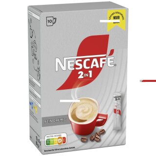 Nescafe 2in1 Sticks 5er Pack (5x80g Packung)