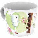 Kinder Riegel Sammeltasse 2026 Motiv 1 Mit dir blühe ich auf