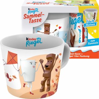 Kinder Riegel Sammeltasse 2026 Motiv 3 Mit dir hoch hinaus