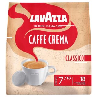 Lavazza Classico Caffe Crema 90er (5x125g Kaffeepads)