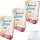 Kinder Milchcremeschnitte, Brioss 3er Pack (3x10x28g Packung) + usy Block