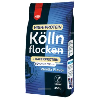 Kölln High Protein Köllnflocken Vanille (450g Beutel)