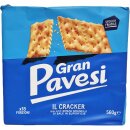 Gran Pavesi Kekse non Salati "Ungesalzen" 3er Pack (3x560g Packung) + usy Block