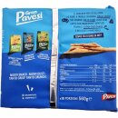 Gran Pavesi Kekse non Salati "Ungesalzen" 3er Pack (3x560g Packung) + usy Block