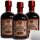 Bertoni Aceto Balsamico di Modena IGP 3 Medallien 3er Pack (3x250ml Flasche) + usy Block