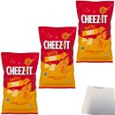 Cheez-It Double Cheese 3er Pack (3x120g Beutel) + usy Block