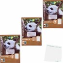 Stylex 29707 Schulheft DIN A5 mit Lineatur 7 16 Blatt 3er...