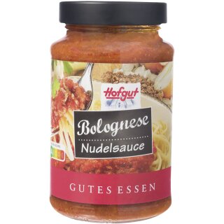 Hofgut Nudelsauce Bolognese (480g Glas)