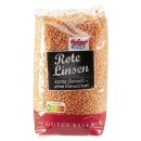 Hofgut Rote Linsen (500g Beutel)