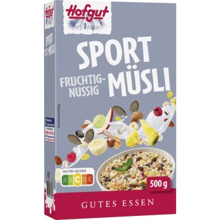 Hofgut Müsli Sport (500g Packung)