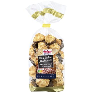 Hofgut Mini Kokosmakronen (250g Packung)