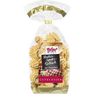 Hofgut Butter-Spritzgebäck (200g Beutel)
