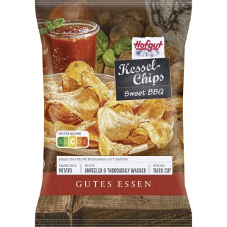 Hofgut Kessel Chips Sweet BBQ (150g Beutel)